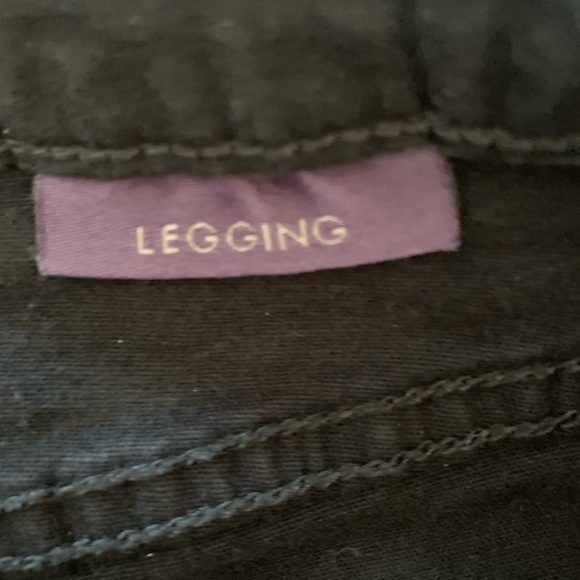 NYDJ Black Leggings Sz 12 - Picture 8 of 8